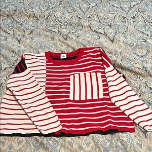 EUC CAbi Patch pocket sweater